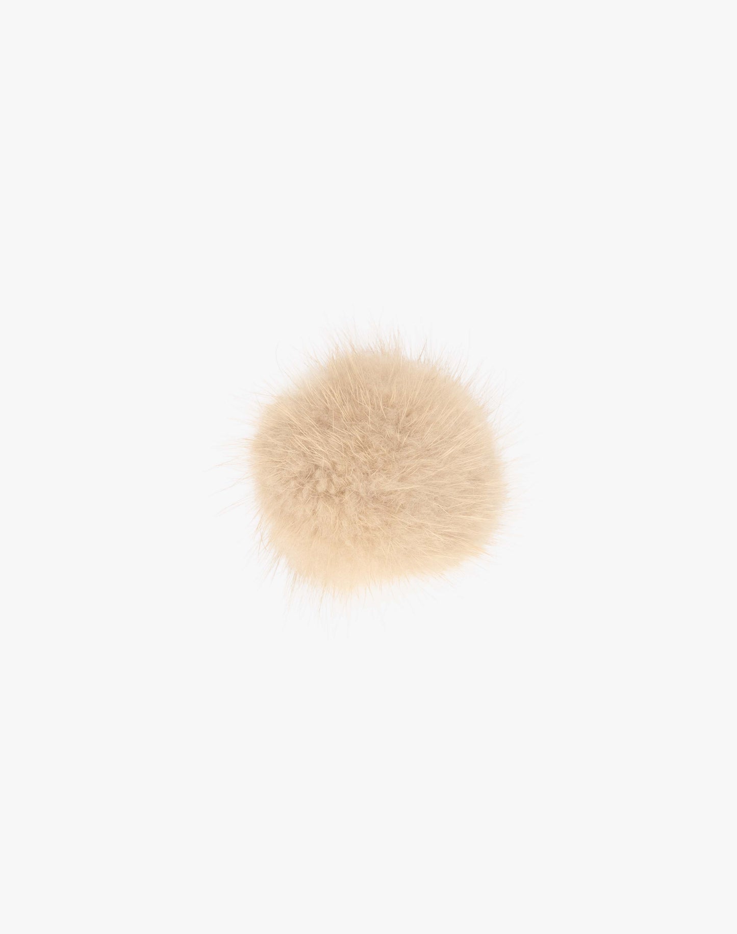 POM POMS-BEIGE