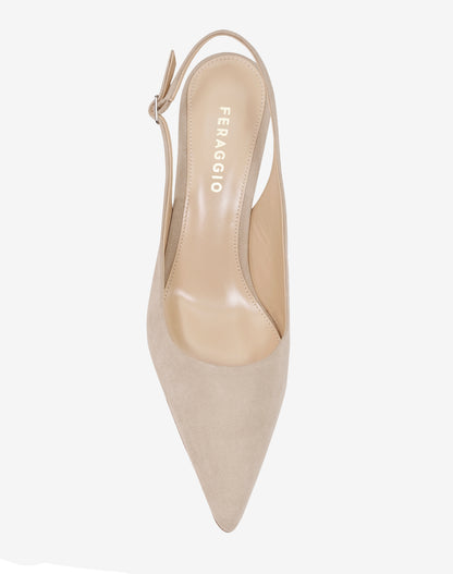 CAFFE LATTE SLINGBACK