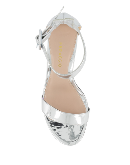 LIQUID SILVER SANDAL